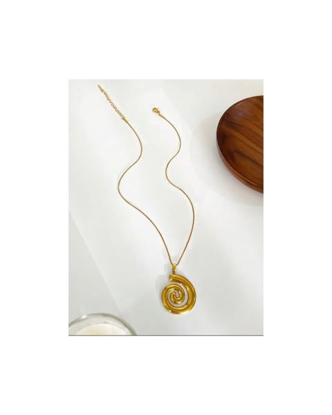 Collar de acero inoxidable ⭐️🐌 Con patrón de :caracol y estrella de mar 😍👌🏽 Individual o en conjunto ❤️🙋🏽♀️
